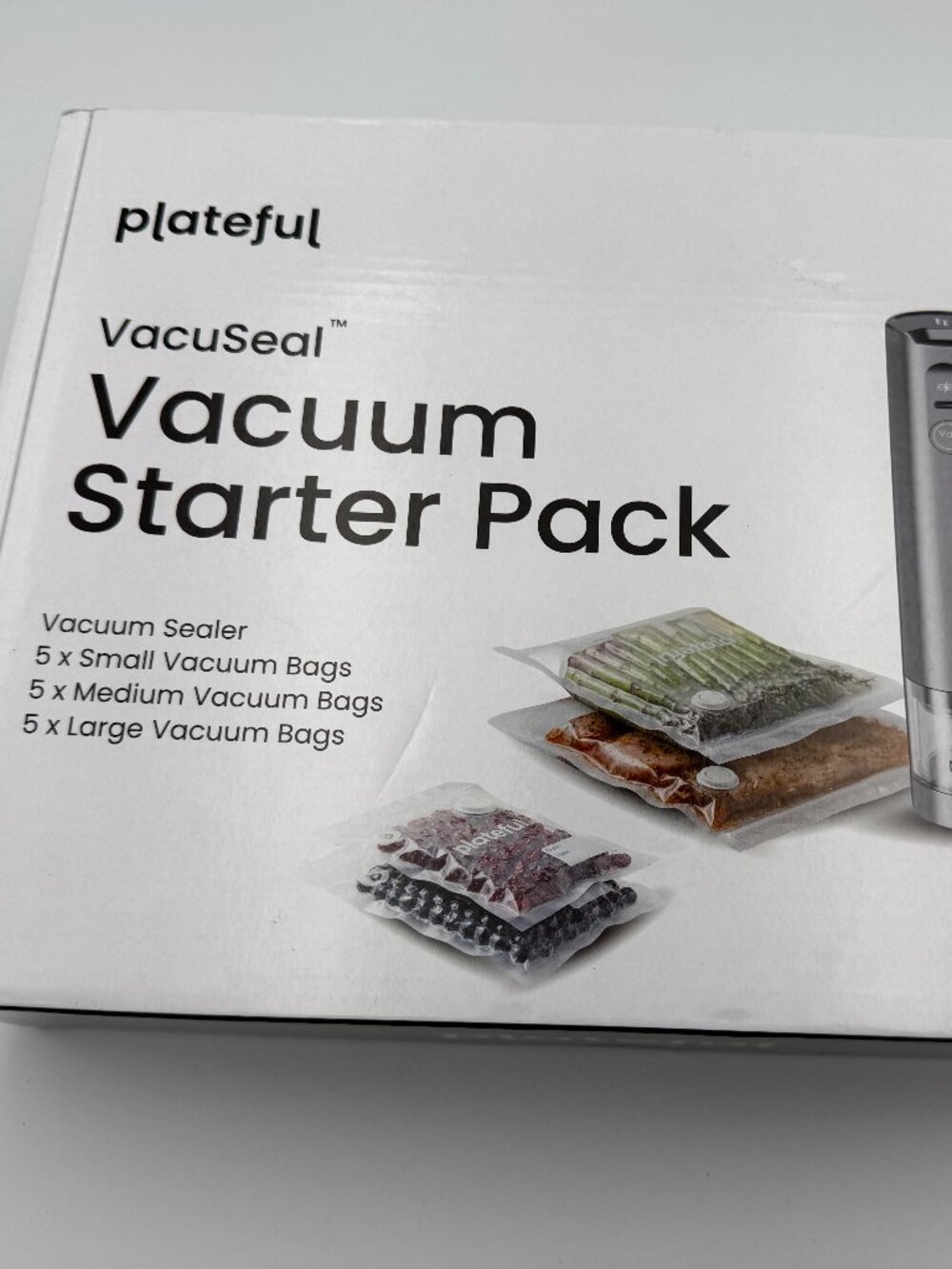 Plateful VacuSeal Vacuum Starter Pack